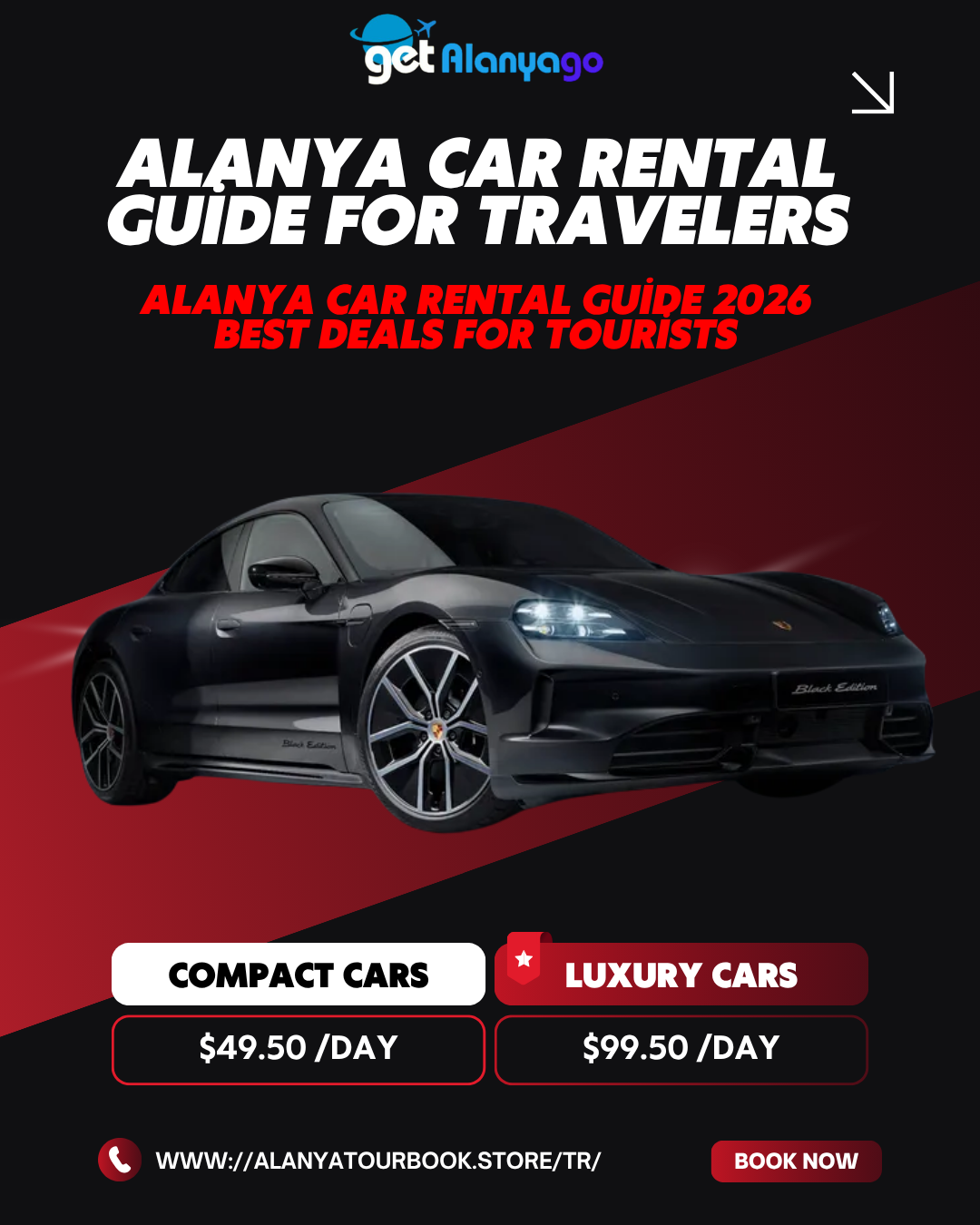 Alanya Araç Kiralama Rehberi 2026 | En Uygun Fiyatlar