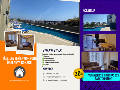 Haus zur Miete in Alanya Konakli